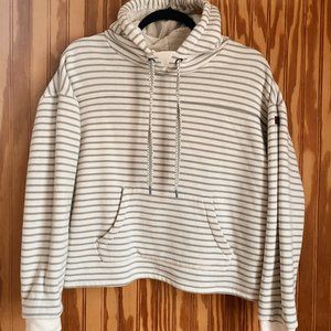 Roxy Terry Lined Surf Sweatshirt Size Medium